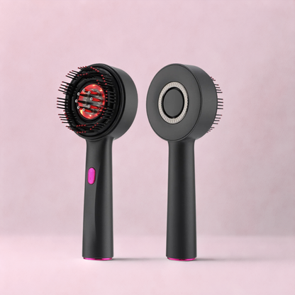 Brosse de stimulation capillaire 3 en 1